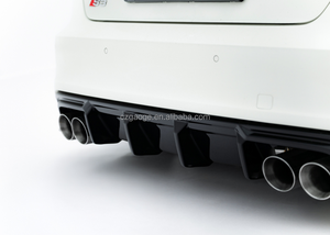 Diffuseur arrière de voiture en ABS noir brillant personnalisé en usine pour AUDI S3/A3 S-Line Sportback 8V pré-lifting 2013-2016 - Product Image 6