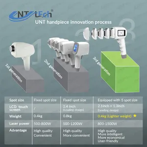 Новая модель 800 Вт 1200 Вт высокомощный портативный 808nm аппарат для удаления волос с трехволнообразным диодным лазером