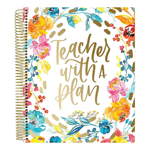 Agenda Escolar Personalizada 2025, <span class=keywords><strong>Planificador</strong></span> de Clases y Lecciones, Diario, Semanal, <span class=keywords><strong>Mensual</strong></span>, Cuaderno Espiral para <span class=keywords><strong>Profesor</strong></span> - Product Image 1