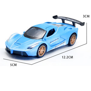 Modèle de supercar hybride miniature en alliage moulé sous pression YZMODEL YZ39588-3 à l'échelle 1:36, édition piste, voiture de sport en métal à rétrofriction, vente en gros - Product Image 3