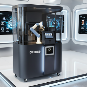 Robot Colaborativo Inteligente de Seis Ejes para Preparar Café y Café Helado, Kiosco Comercial, 100-150 Bebidas/Hora, 5.68KW, 220V, 1.5x1.35x2m - Product Image 1
