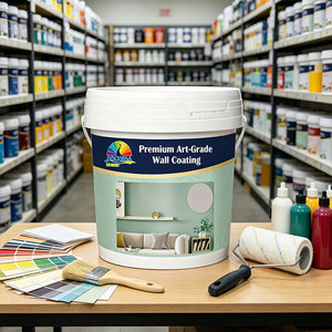 Pintura de Látex para Paredes Interiores, Ecológica, Impermeable, Lavable, Antihumedad, para el Hogar, Venta al por Mayor - Product Image 6