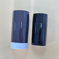 Vente en gros Récipient rechargeable à rouler sur déodorant 50g 75g Bouteille ronde vide torsadée