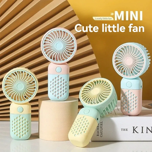 2024 Cute <b>USB</b> <b>Mini</b> <b>Fan</b> Portable Handheld <b>Fan</b> Rechargeable <b>Mini</b> Pocket Size Low Noise Small Electric Cartoon <b>USB</b> <b>Fan</b> - Product Image 1
