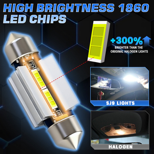 Nouvelle conception SJ9, lampe LED de voiture haute puissance 4 watts/ampoule, chipset CSP1860, 36 mm, 39 mm, 42 mm, pour éclairage intérieur, lecture, carte, plaque d'immatriculation - Product Image 4