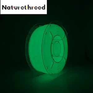 Bagliore del filamento di PLA della stampante 3D di Nature3D nel prezzo di fabbrica del filamento di PLA verde luminoso scuro
