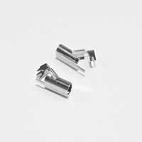 Conector USB 3.0 Tipo C de 16 Pines SMT, Macho, para Montaje en PCB, Carga Rápida, Corriente Nominal de 5A, Resistencia OM de Acero Inoxidable de 56K
