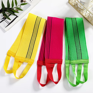 Modern Reusable Back Exfoliating Scrubber Random Color Shower Towel Bath Brushes Sponges Scrubbers Body Cleaning Washing - Product Image 4