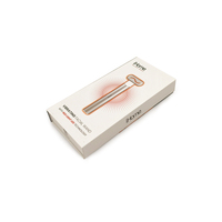 Boîte cadeau de rasoir de beauté de style livre avec couche intérieure magnétique, coton perlé doux de qualité supérieure, impression personnalisée