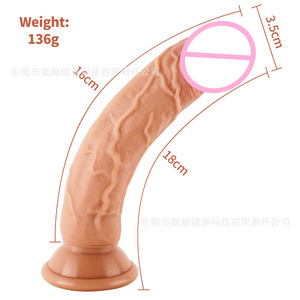 Dispositivo Manuale AV per Adulti, Giocattolo Sessuale Femminile, Dildo per Masturbazione, Prodotto per Sesso Sicuro con Pene Realistico - Product Image 4
