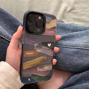 Pour iphone 7 Plus 8 Plus X XS XR XS MAX 11 12 13 14 Plus 15 <span class=keywords><strong>Pro</strong></span> Max Passez une belle journée <span class=keywords><strong>Mots</strong></span> heureux étui de téléphone portable - Product Image 4