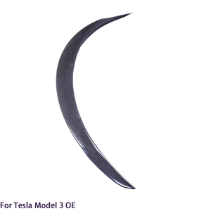 Aileron arrière en fibre de carbone de style OE pour Model 3 2017-2023 - Product Image 5