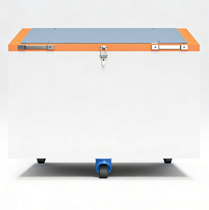 Boîtier de sécurité pour batterie sur mesure, modèle S, compatible avec la batterie CALB REPT LiFePO4 10 kWh pour stockage d'énergie EV, avec structure de décompression. - Product Image 1