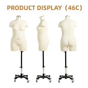 <span class=keywords><strong>Mannequin</strong></span> de <span class=keywords><strong>Couture</strong></span> <span class=keywords><strong>Professionnel</strong></span> Beifuform Grande Taille pour Femme, <span class=keywords><strong>Mannequin</strong></span> Demi-Corps Courbe 360° pour Bureau et Femmes Européennes °   <span class=keywords><strong>Mannequin</strong></span> rotatif pour la <span class=keywords><strong>couture</strong></span> - Product Image 4