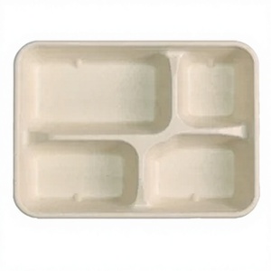 Eco Friendly <strong>Disposable</strong> <strong>Plate</strong> Waterproof Sustainable Catering Supplies Natural Bagasse <strong>Plates</strong> for Picnic Outdoor Event - Product Image 1