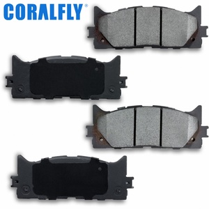 Coralfly - Juego de Pastillas de Freno de Cerámica de Alta Calidad para Reparación de Automóviles D1222 OEM, Sistema de Frenos para Automóviles - Product Image 5