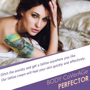 Crema Corporal Protectora de la Piel a Prueba de Agua para el Cuidado de Tatuajes con Materiales Herbales para Todo Tipo de Piel - Product Image 4