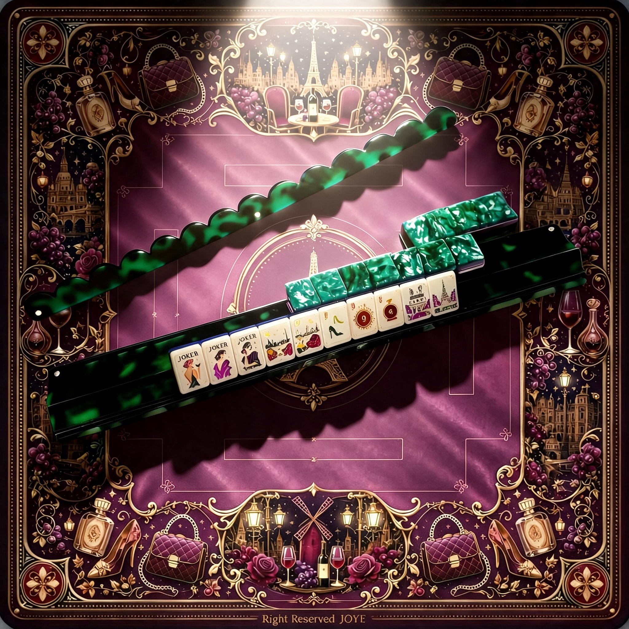 Green Ruler 20 inch