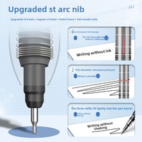 Stylo Marqueur Morandi 0,5 mm à Séchage Rapide, Type Pression, Couleurs Vives, Style Japonais, Idéal pour Étudiants