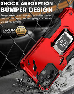 Nuova custodia custodia protettiva Anti-goccia con supporto per telefono protettivo per Motorola Moto G41 <span class=keywords><strong>G31</strong></span> - Product Image 3