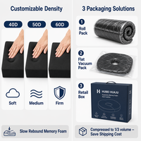 Coussin de siège en mousse à mémoire de forme avec gel rafraîchissant pour soulager la douleur du coccyx, antidérapant, lavable, pour chaise et voiture