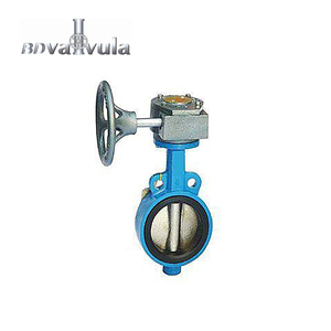 D371X-10 cuerpo de hierro dúctil brida wafer Valvula de mariposa timon - Product Image 4