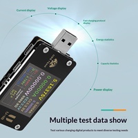 Medidor de Voltaje y Corriente USB de Alta Precisión, Probador de Carga Rápida Multifuncional, Disparador de Protocolo QC/PD, Monitor de Energía Inteligente