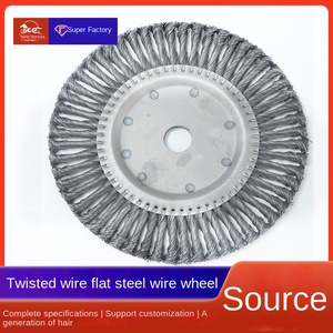 Directo <span class=keywords><strong>de</strong></span> fábrica, rueda <span class=keywords><strong>de</strong></span> alambre Industrial <span class=keywords><strong>de</strong></span> 100mm, cepillo <span class=keywords><strong>de</strong></span> boca <span class=keywords><strong>de</strong></span> campana <span class=keywords><strong>de</strong></span> alambre plano trenzado alto, tipo <span class=keywords><strong>de</strong></span> disco abrasivo para pulir <span class=keywords><strong>y</strong></span> pulir - Product Image 4