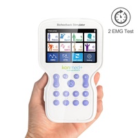 Konmed KM580 Appareil d'exercices de Kegel portable à quatre canaux avec écran tactile, entraîneur musculaire pelvien pour hommes, soulagement de la douleur, stimulateur biofeedback EMG