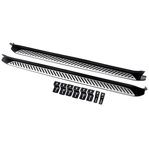 JOESHIER High Quality Luxury Full Set Aluminum Alloy Off-Road Side <b>Steps</b> Running Board Screw Fixing OEM Protection for KIA - Product Image 2