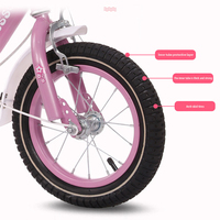 Bicyclette pour enfants, vélo de poussette avec siège arrière, cadeau pour bébé, #12 #/14 #/16 #/18 #