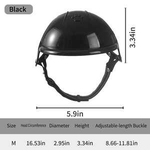 Casco de Seguridad Universal para Mascotas, Perros, Gatos y Caballos - Protector de Cabeza Ligero, Anticolisión y Resistente a Impactos con Correa Ajustable - Product Image 2
