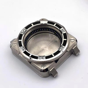 Accessoires pour montres Boîtier <span class=keywords><strong>vintage</strong></span> 42MM verre pour NH35 NH36 7S26 4R35 6R Japon Mouvement automatique Montre pour Retro Sub <span class=keywords><strong>Lunette</strong></span> en aluminium - Product Image 3