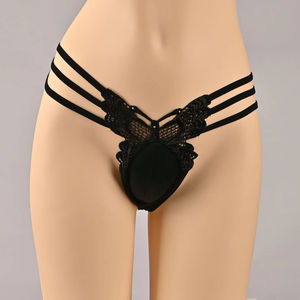 King Mcgreen Star Lace Lencería Ropa interior Travesti Transgénero Travesti Shemale Camel Toe Panty - Product Image 4