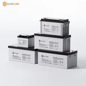 Bateria de chumbo-ácido SunArk 12V 260Ah para Scooter elétrica doméstica
