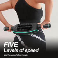 Rouleau de massage musculaire rotatif rechargeable, masseur électrique pour le corps entier, pour une relaxation musculaire profonde