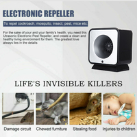Appareil ménager à ultrasons souris cafard rat araignée répulsif électrique insecte lutte antiparasitaire