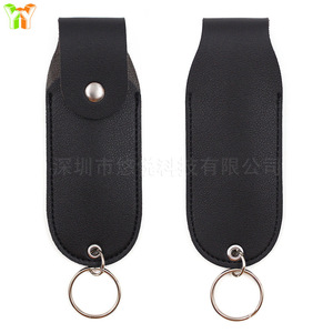Pu da hạt tiêu phun Pouch tự vệ phun chủ leo núi an toàn <span class=keywords><strong>Keychain</strong></span> Bộ quà tặng cho phụ nữ - Product Image 5
