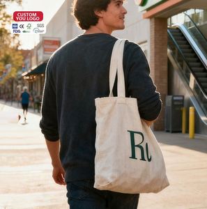 Custom Print Eco Friendly <b>Canvas</b> Tote <b>Bag</b> Promotional Reusable Grocery Shopping Cloth <b>Bags</b> - Product Image 3