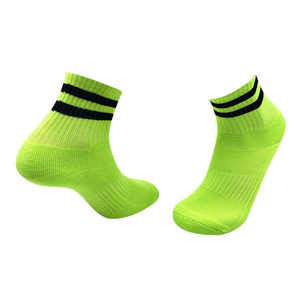 Chaussettes de sport blanches en coton polyester à séchage rapide avec soutien de la voûte plantaire 220g imprimées par sublimation unisexe adulte - Product Image 5