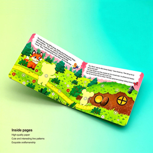 <span class=keywords><strong>Livre</strong></span> d'activités autocollantes pour les tout-petits de 3 à 5 ans, <span class=keywords><strong>livre</strong></span> interactif sur les animaux de la forêt avec un cadeau éducatif préscolaire pour les garçons et les filles - Product Image 3