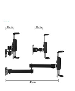 Wall Mounted Anti-Thief <strong>Stand</strong> Holder for 8-12 Inch <strong>Tablets</strong> Universal <strong>Tablet</strong> <strong>Stand</strong> with Lock Made of Aluminium Alloy Metal - Product Image 6