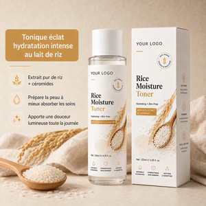 Tónico Hidratante Suave, Prepara la Piel Seca y Sensible, Fortalece la Barrera Cutánea, Retiene la Humedad, Sin Fragancia, Ceramida, Tónico Hidratante de Arroz - Product Image 4