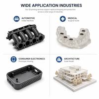 Servicio de Impresión 3D para Prototipos Rápidos, Piezas de Muestra Personalizadas, Precisión de 0.05-0.1 mm, Cotización en 12 Horas, Pedido Mínimo de 1 Pieza