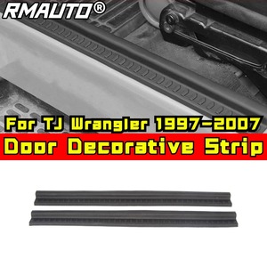 Protection de seuil de porte antidérapante pour Jeep Wrangler 1997-2007, kit carrosserie, accessoires auto - Product Image 2