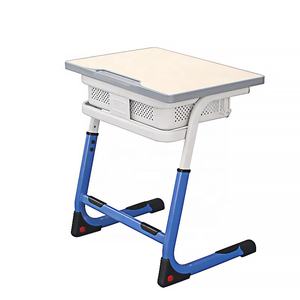 Bureau d'écriture moderne en métal réglable avec chaise confortable pour les enseignants <span class=keywords><strong>des</strong></span> <span class=keywords><strong>écoles</strong></span> primaires et secondaires, idéal pour les formations et les cours. - Product Image 5