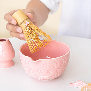 Nuevo juego de té japonés, batidores de Matcha, batidor de té verde de bambú Natural, juego de Chasen Matcha, accesorios de bambú, batidores de herramientas de té - Product Image 2