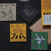 Wholesale Custom Personalized Colored Cardboard Stick Safety Eco-Friendly Water Resistant Advertising Book Style Matches