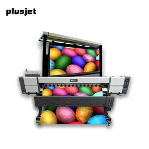 Plusjet mesin cetak Industri Terbaik PJ-1900P Printer nonsolet Format besar dengan Untuk Epson I3200-E1 Printhead