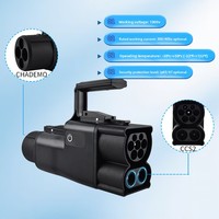 Adaptateur CCS2 vers CHAdeMO DC 300KW 400KW IP65, connecteur de charge rapide DC CCS, adaptateur de chargeur de voiture en gros à prix avantageux